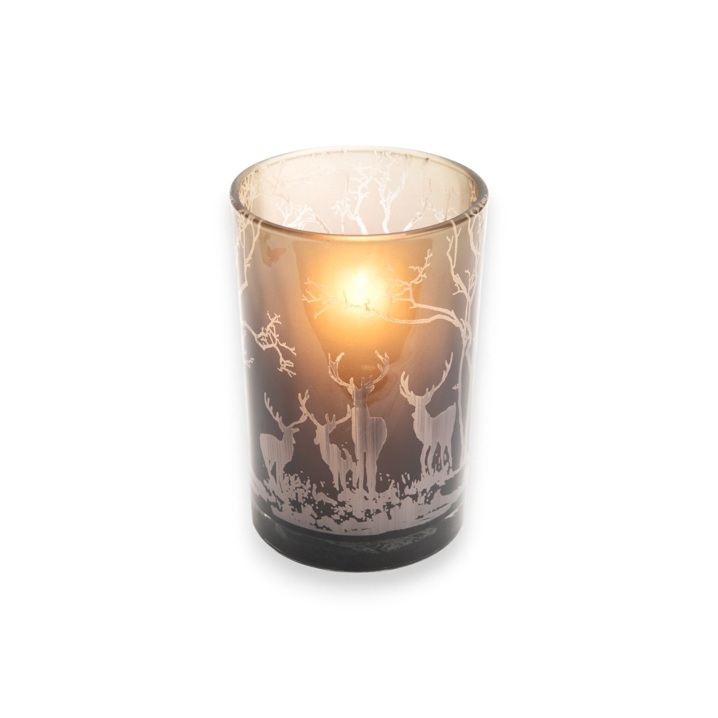 CANDLE HOLDER FOREST DEER