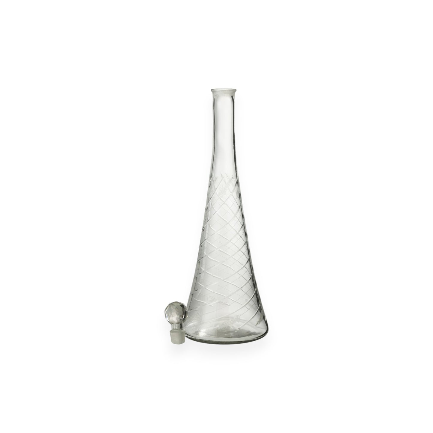 CARAFE STEM GLASS TRANSPARENT