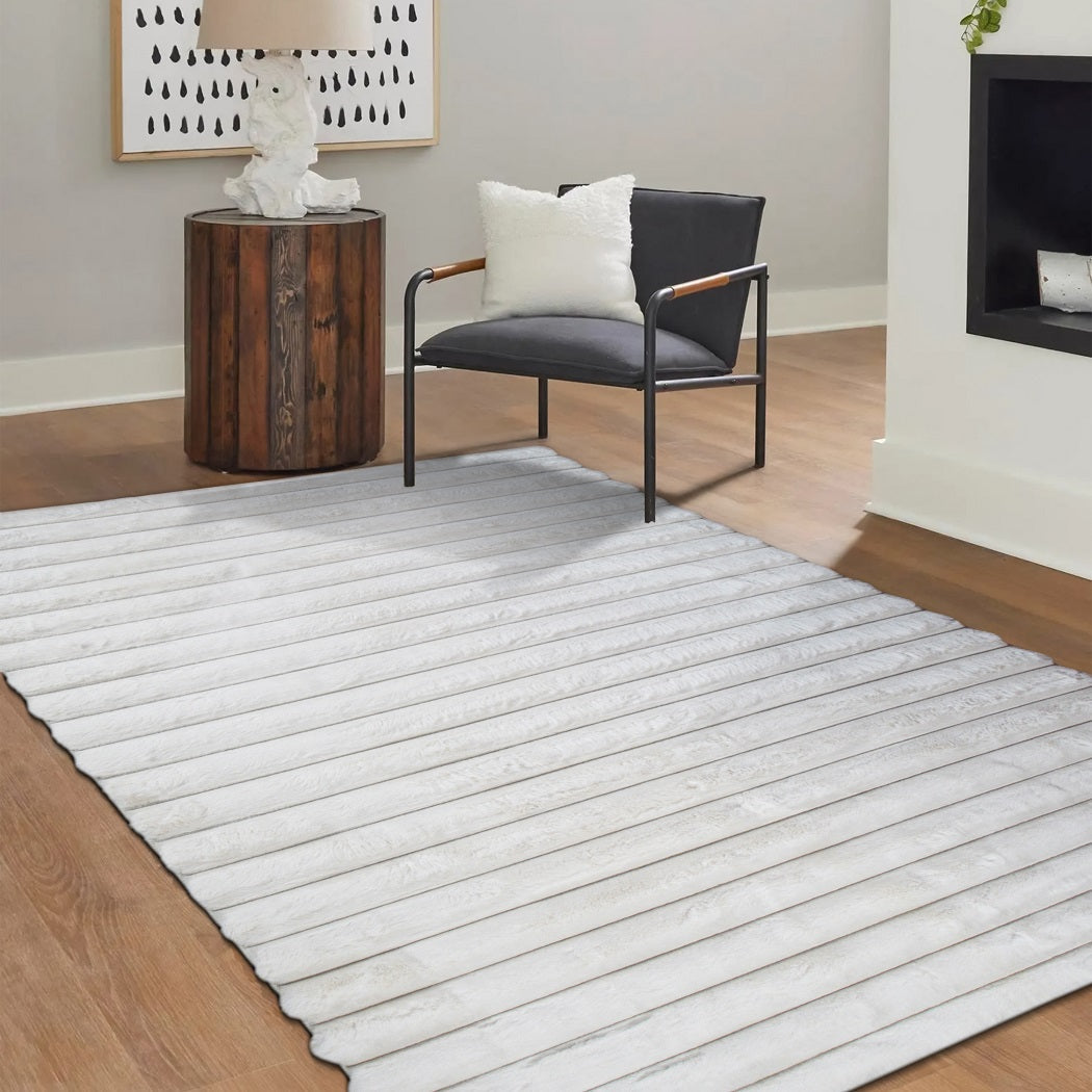 CARPET NORDIC LINES WHITE