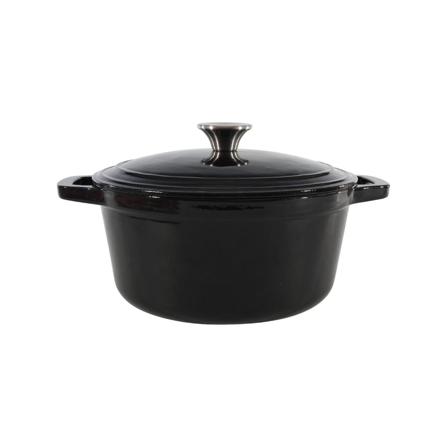 CASSEROLE 24 CM 4.5 LTR BLACK