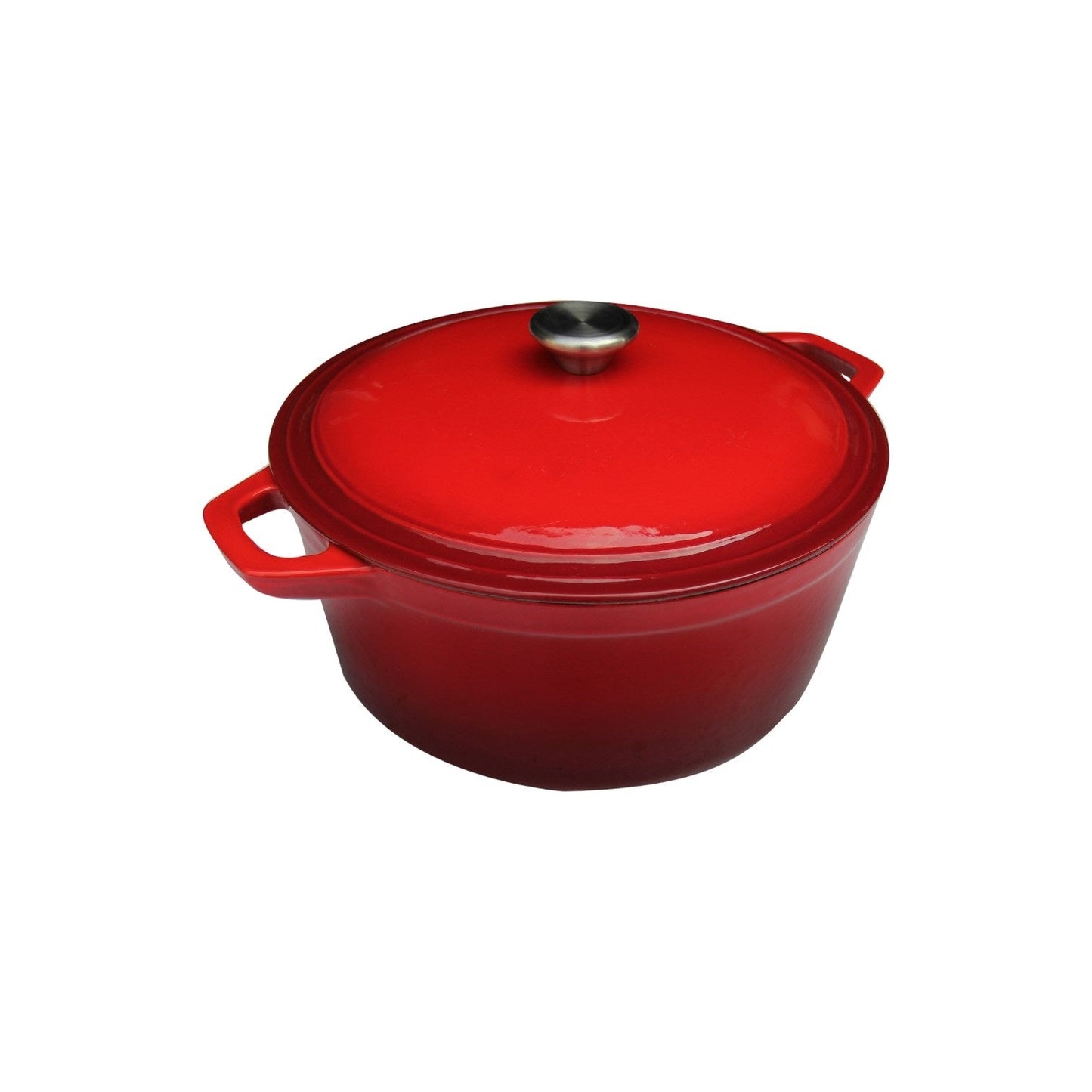 CASSEROLE 24 CM 4.5 LTR RED