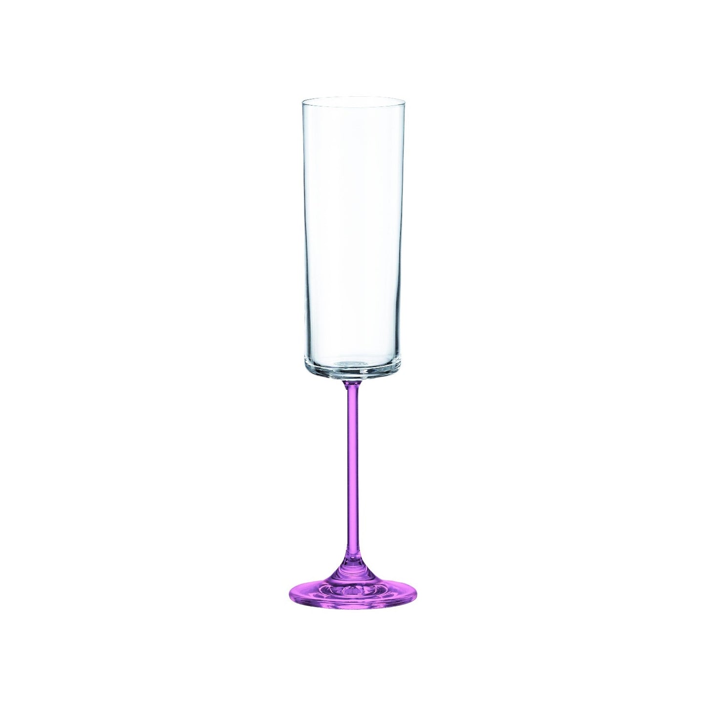 CHAMPAGNE GLASS 160 ML ANITA COLORED STEM