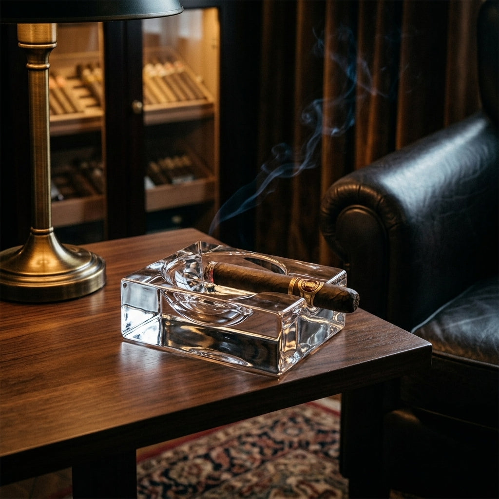 CIGAR ASHTRAY FUMO CLEAR