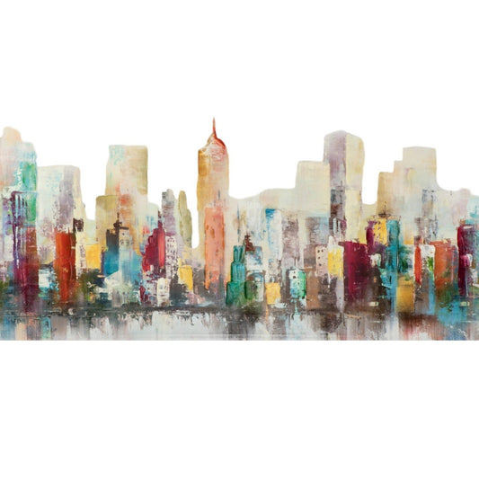 CITY ACRYLIC PAINTING