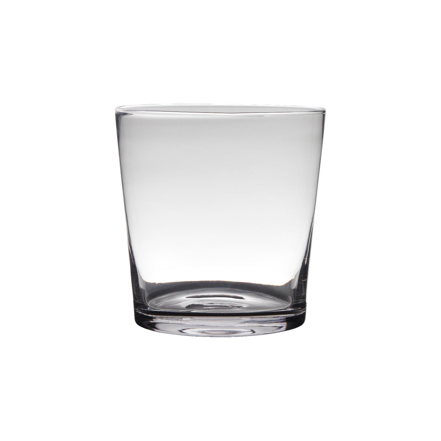 CONICAL CLEAR VASE