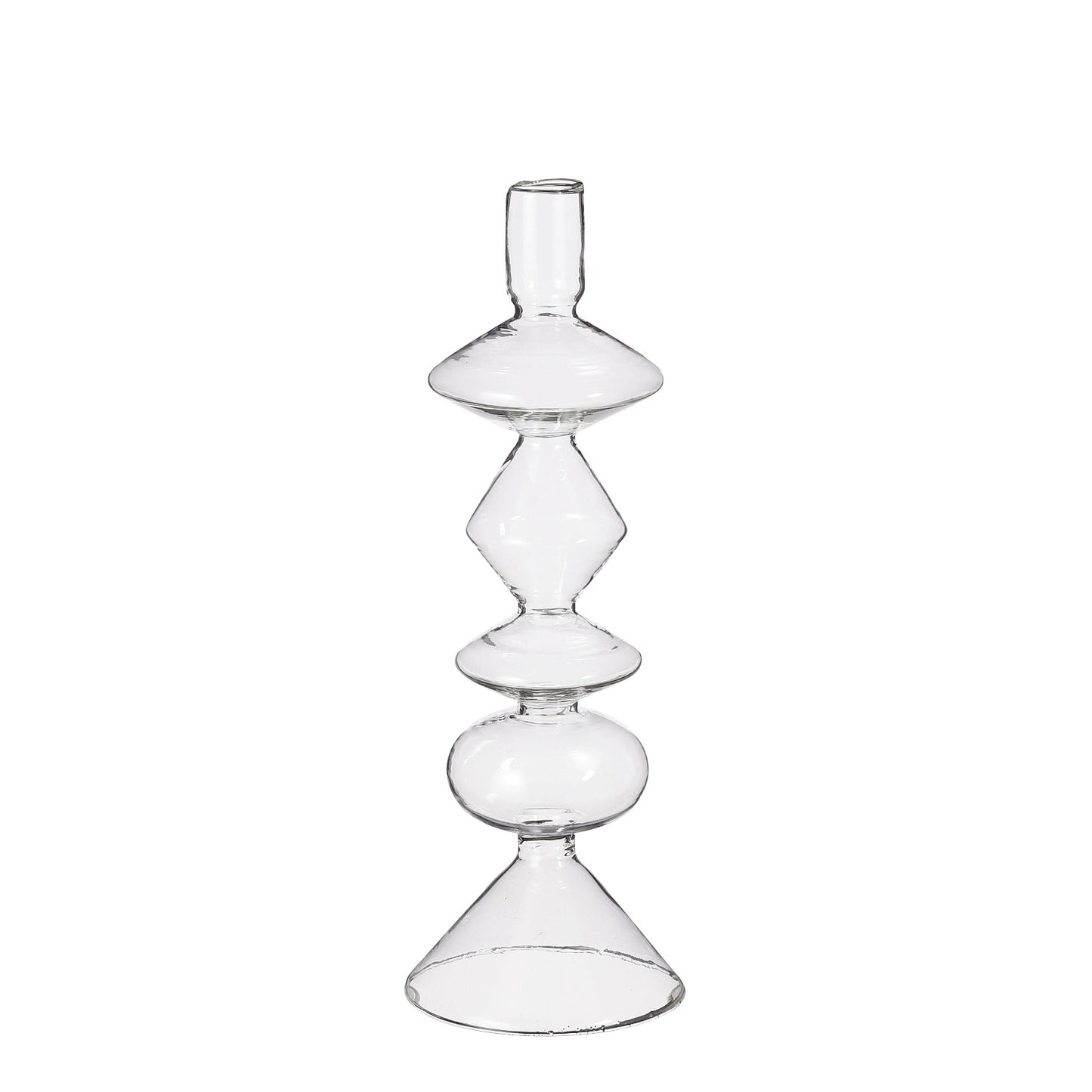 COSTA CANDLE HOLDER GLASS