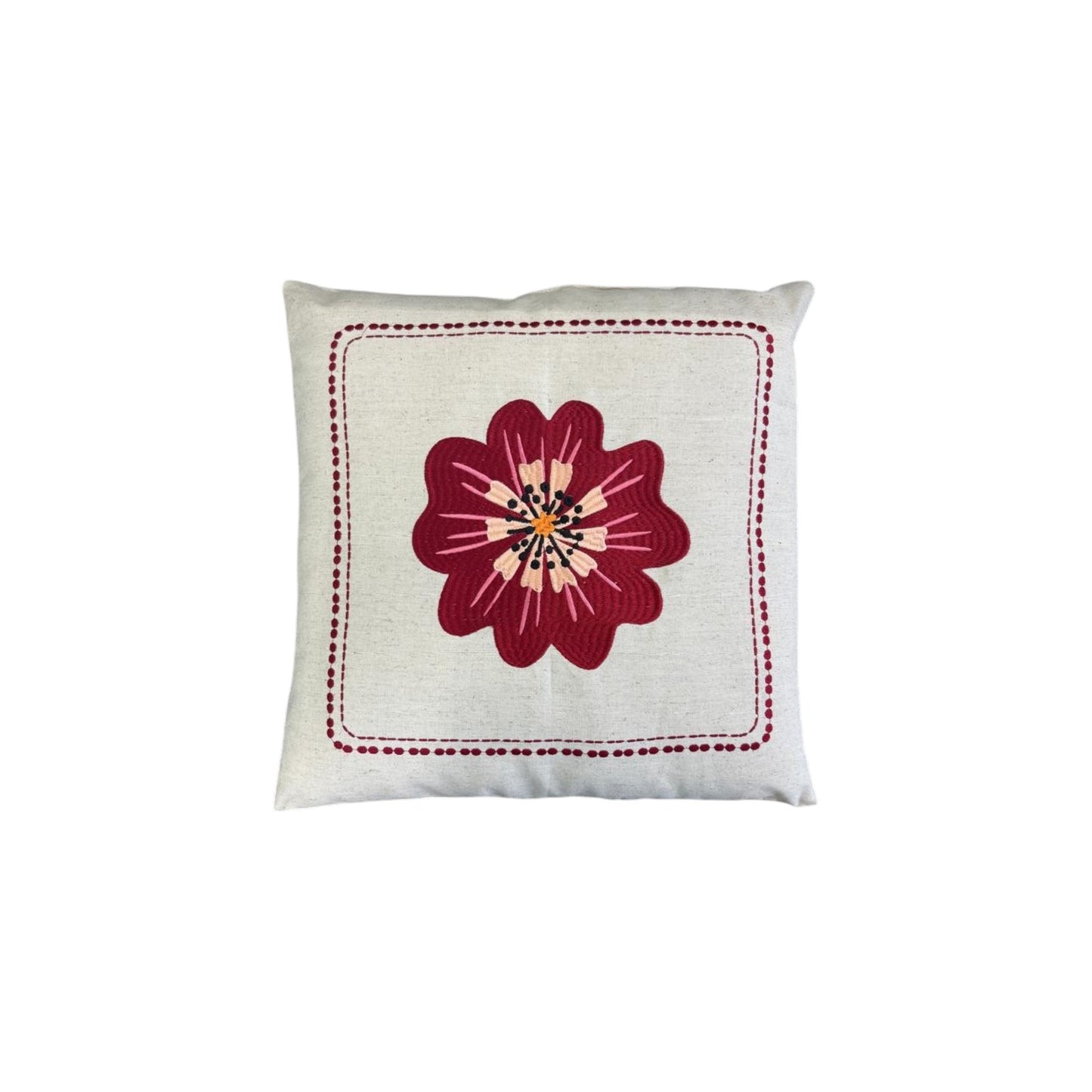 CUSHION FLOWER 45 X 45 CM