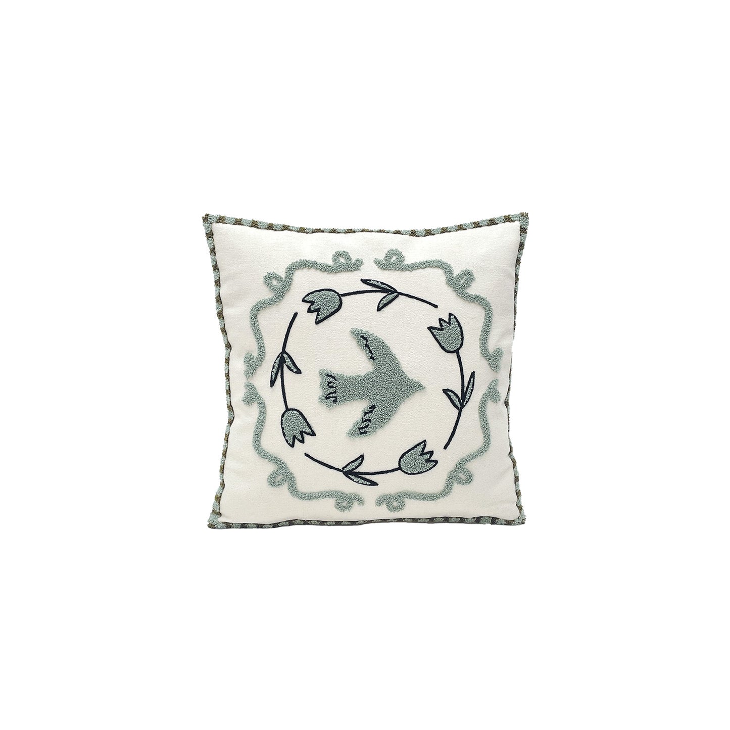 CUSHION INFLUENCE DOVE BLUE