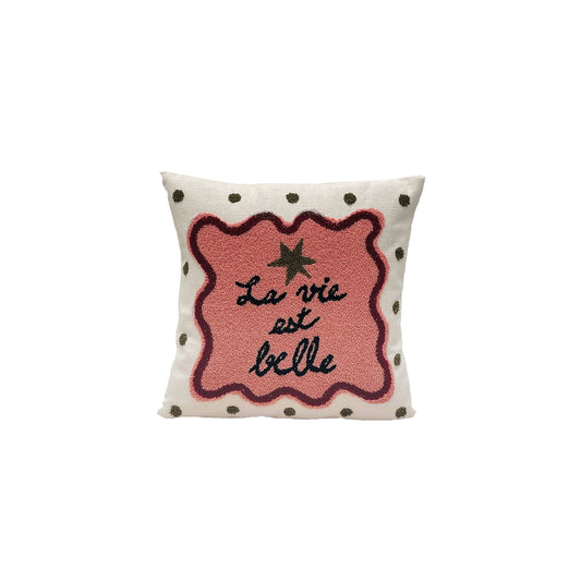 CUSHION INFLUENCE LA VIE EST BELLE PINK