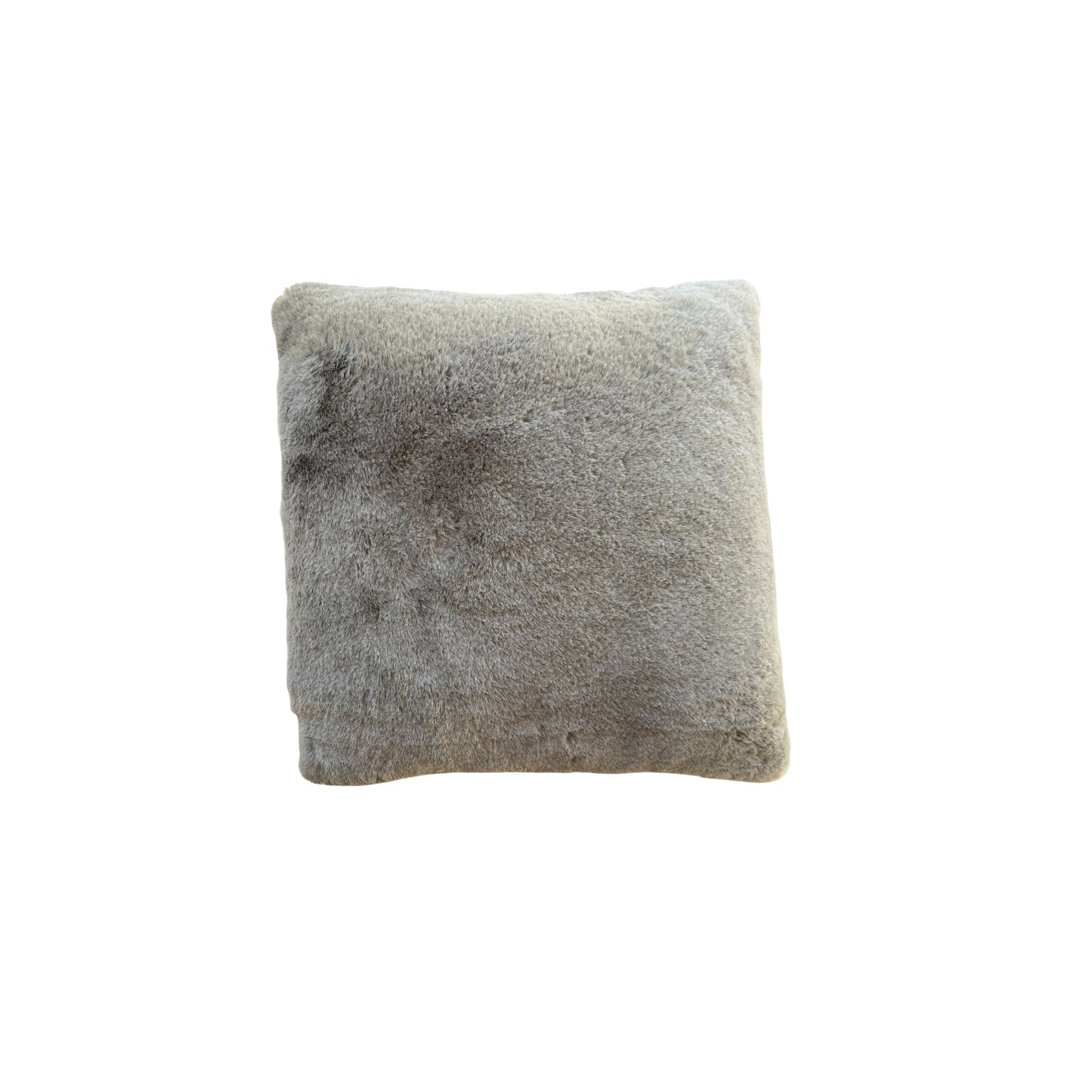 CUSHION FAUX STRIP COZY BLANCA