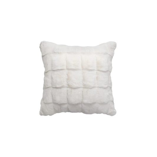 CUSHION FAUX STRIP COZY ELOISE