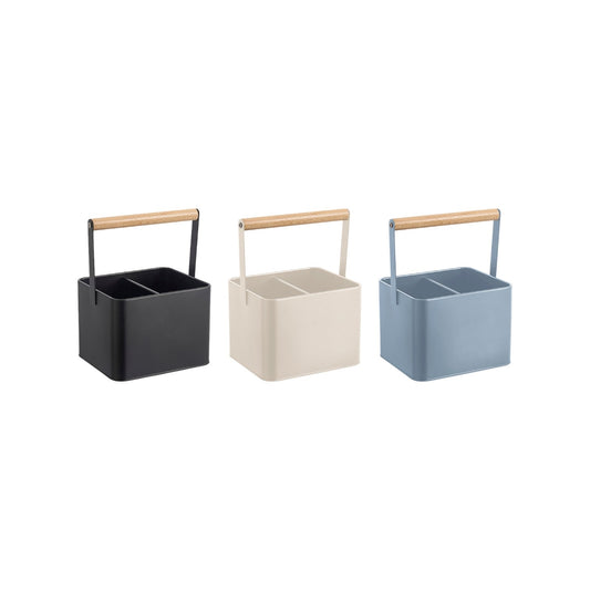 CUTLERY HOLDER WITH HANDLE 18 X 16 X 25 CM