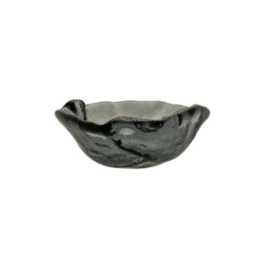 DARK GREY BOWL GLASS