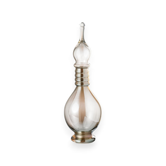 DECORATIF CARAFE 40 CM BEIGE GLASS