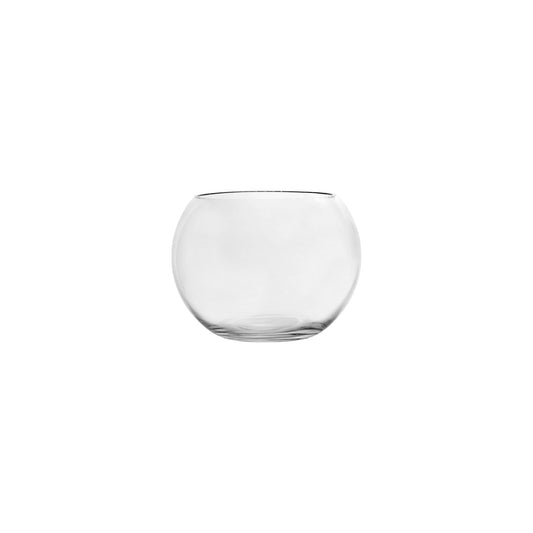DECOR VASE ROUND TRANSPARENT