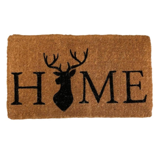 DEERHEAD HOME COIR DOORMAT HANDMADE