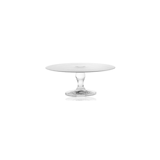 DISH WITH FOOT FLAT