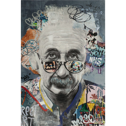 EINSTEIN ACRYLIC PAINTING