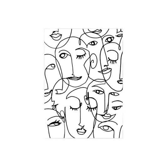 FACES WALL DECORATION