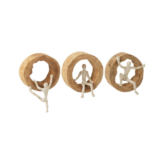 FIGURE CLIMBING MANGO WOOD