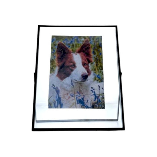 FINE METAL BLACK PHOTO FRAME