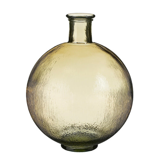 FIRENZA ROUND BOTTLE RECYCLED GLASS