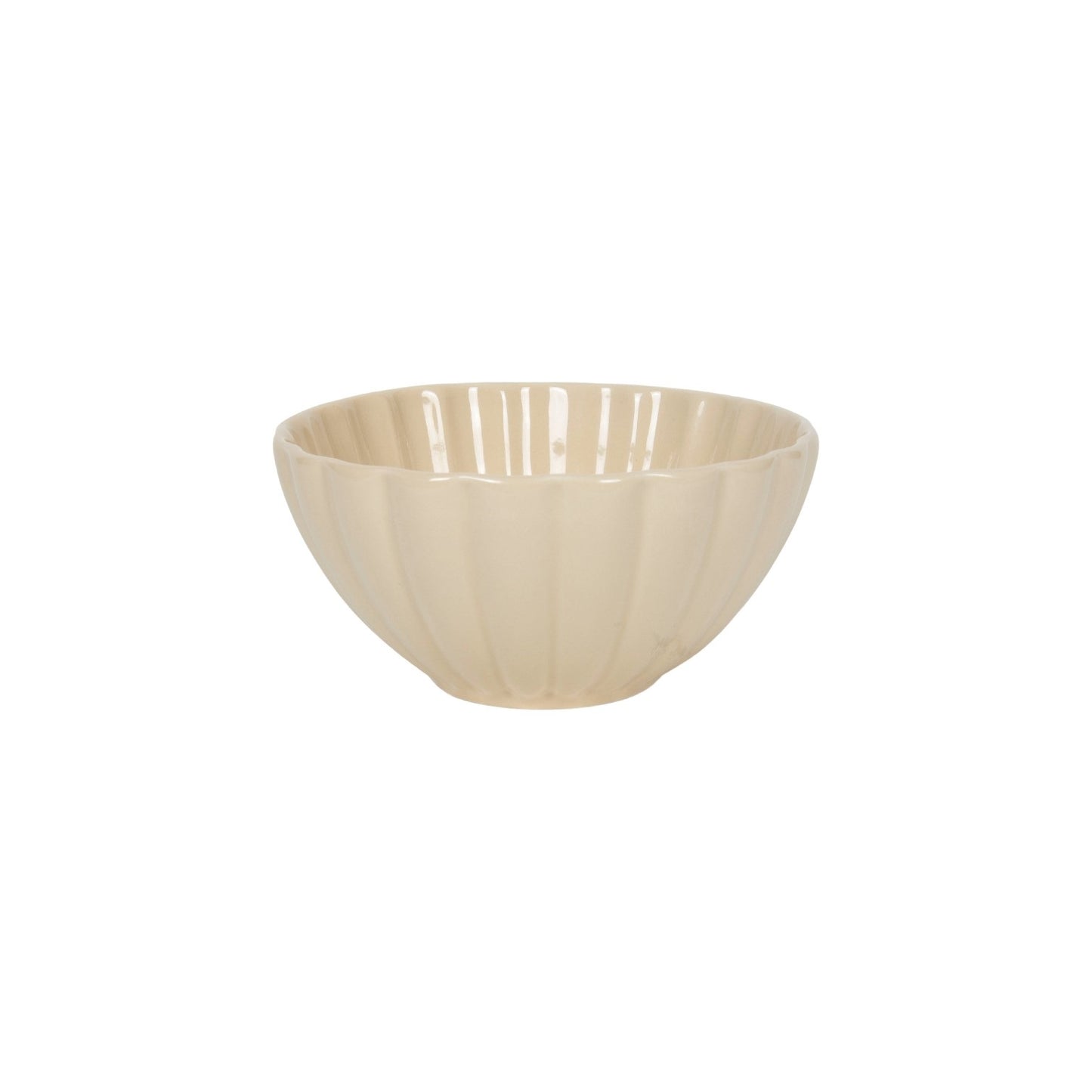 FLOWER BOWL 350 ML BEIGE