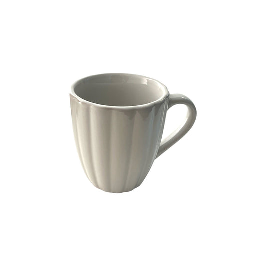 FLOWER MUG 350 ML OFF WHITE