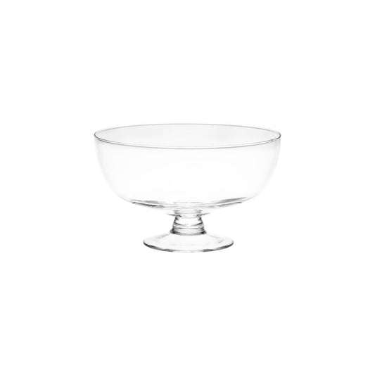FOOTED BOWL LADY GLASS