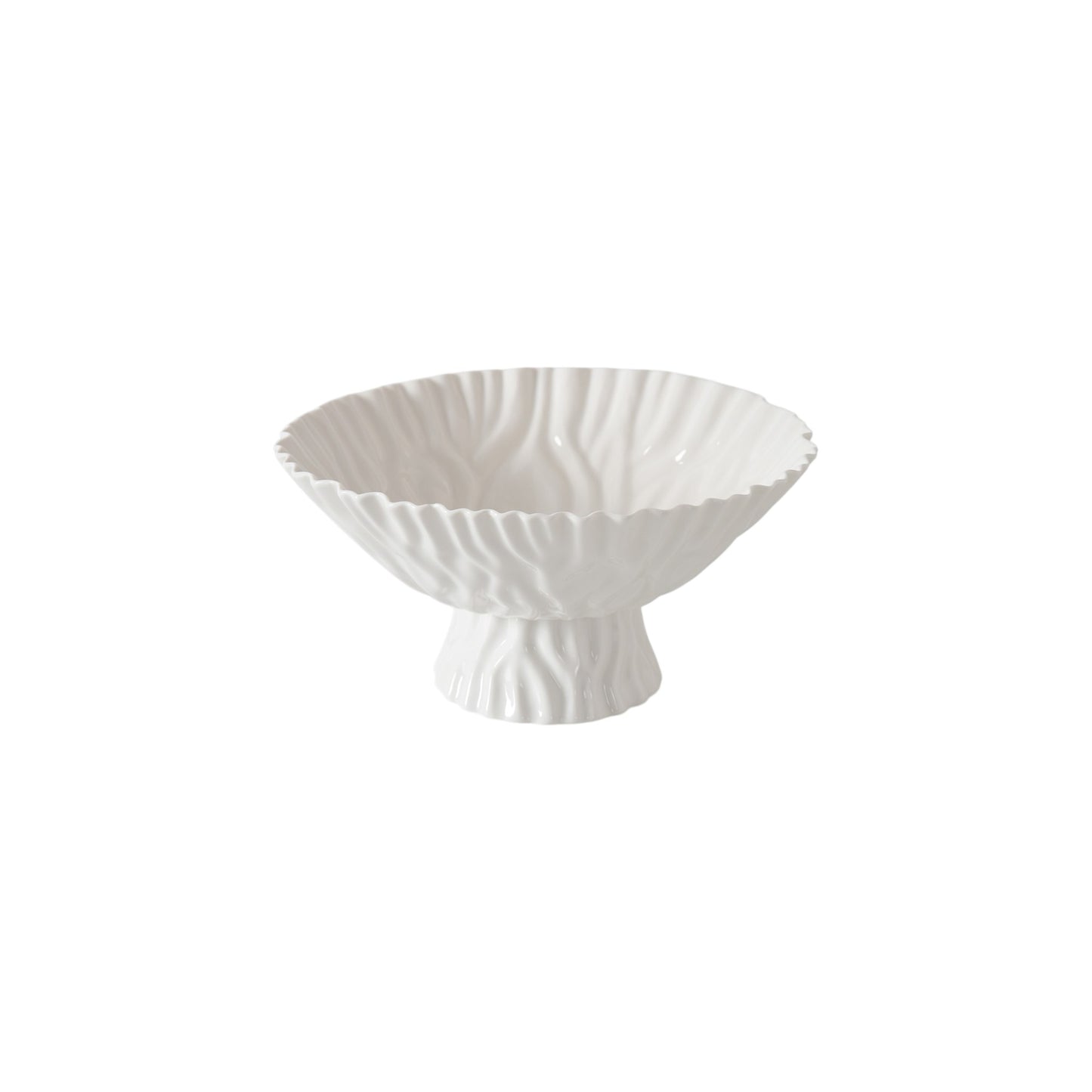 FOOTED BOWL WHITE