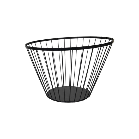 FRUIT BASKET METAL BLACK