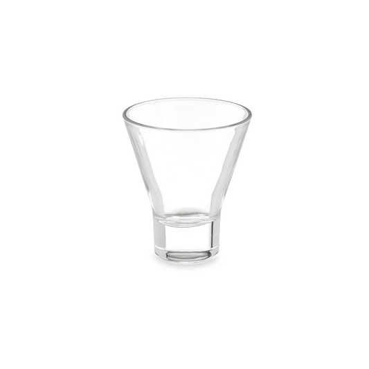 GLASS CONICAL WITH BASE 230 ML