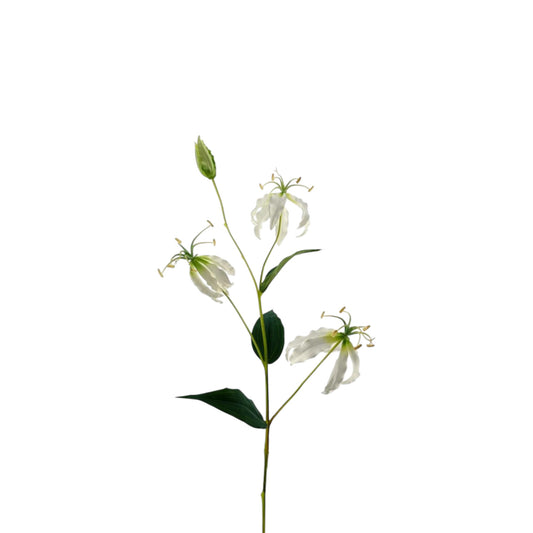 GLORIOSA LILY SPRAY CREAM 82 CM