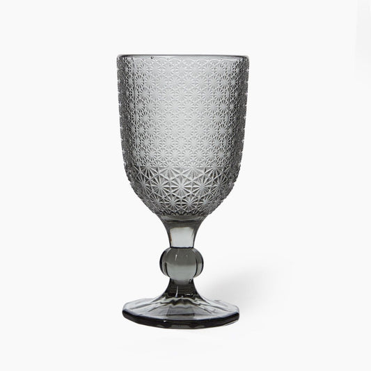 GREY STEMMED GLASS