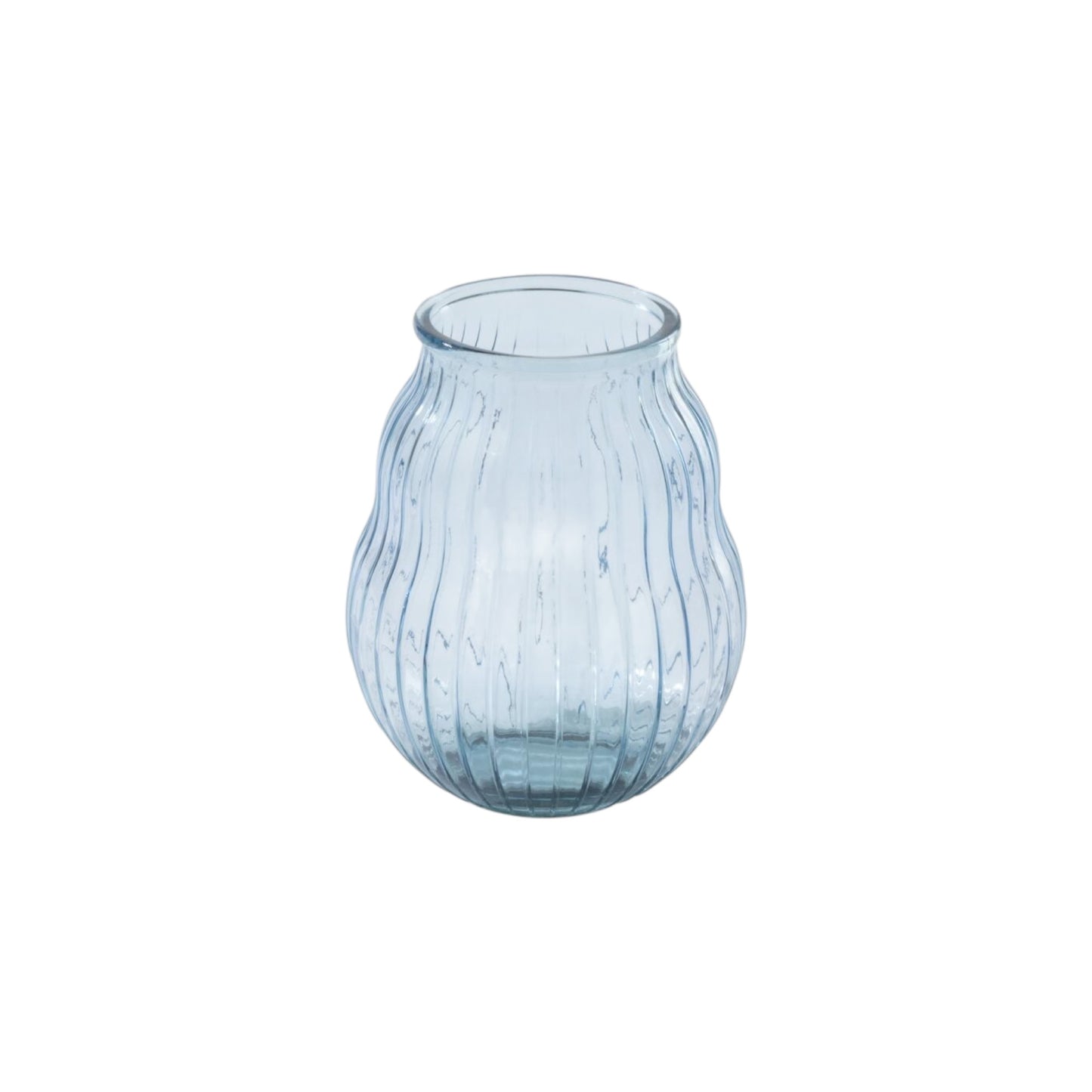 HURRICANE STRIPED GLASS BLUE