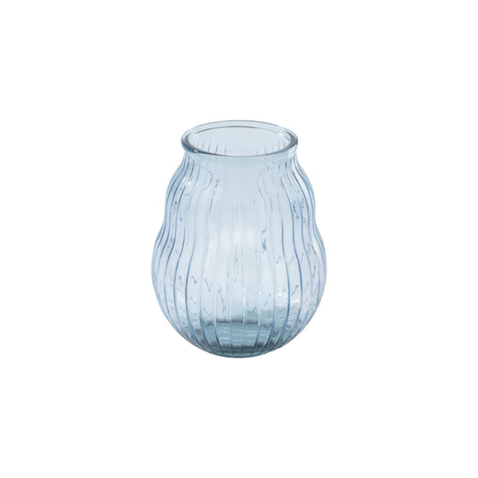 HURRICANE STRIPED GLASS BLUE