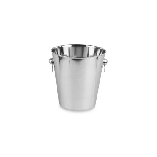 ICE BUCKET STEEL WITH HANDLES