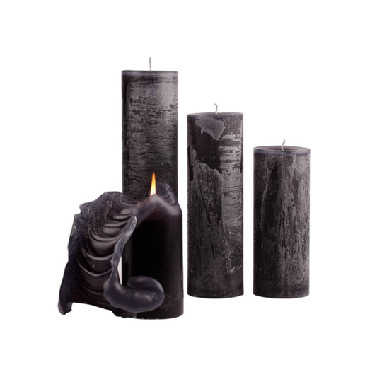 ICED CANDLE BLACK