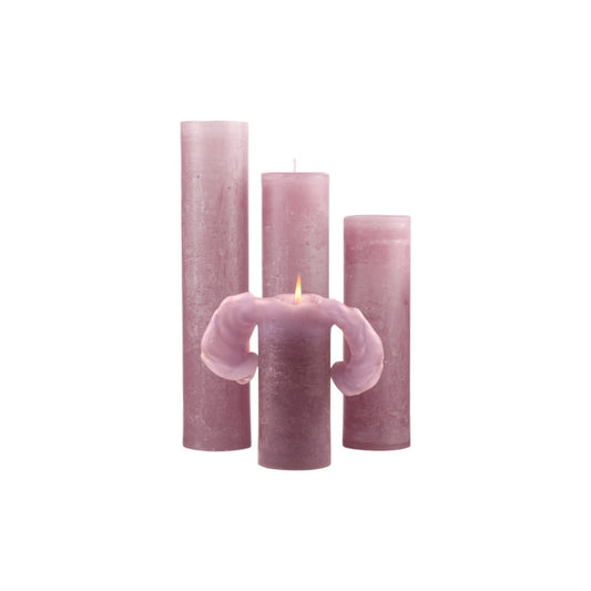 ICED CANDLE PLUM