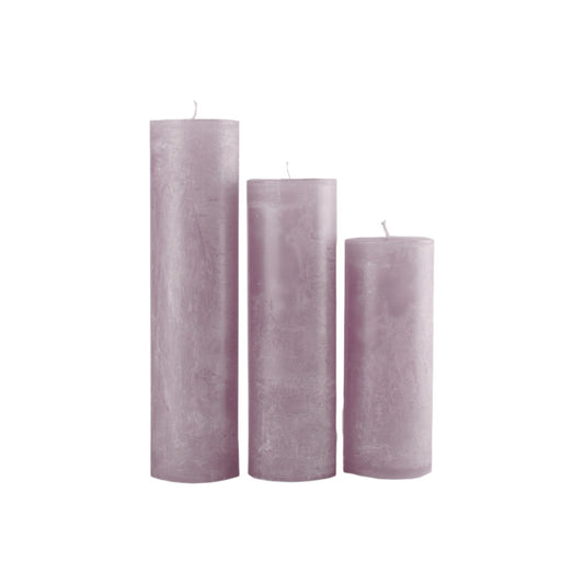 ICED CANDLE PURPLE