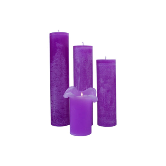 ICED CANDLE VIOLET