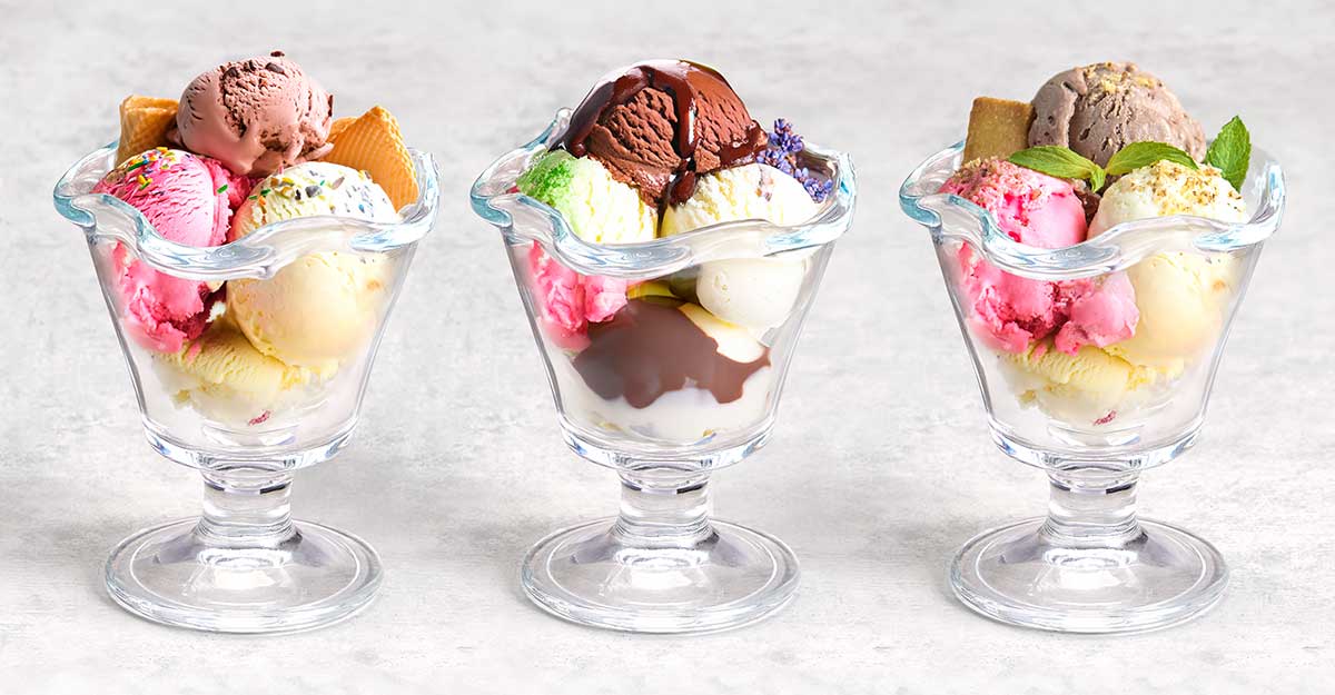 ICE CREAM CUP WAVY