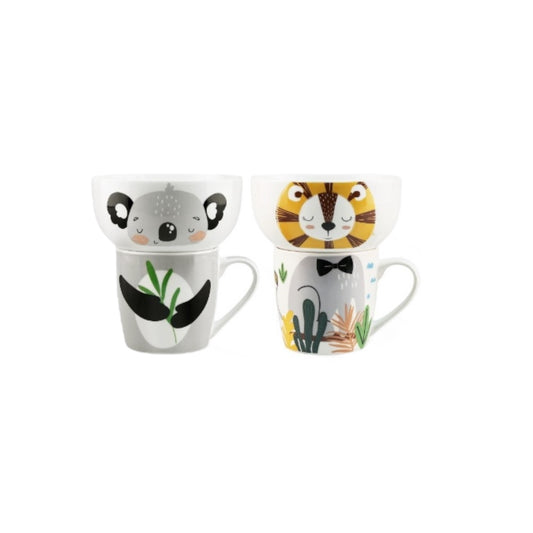 S2 BOWL AND MUG PORCELAIN