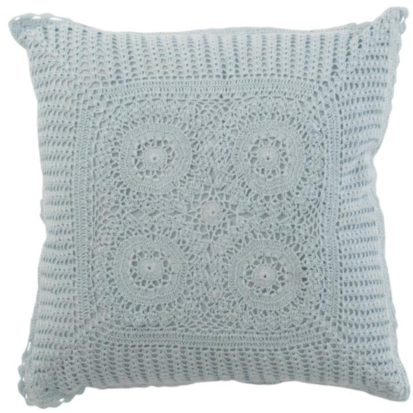 LACE COTTON CUSHION COVER