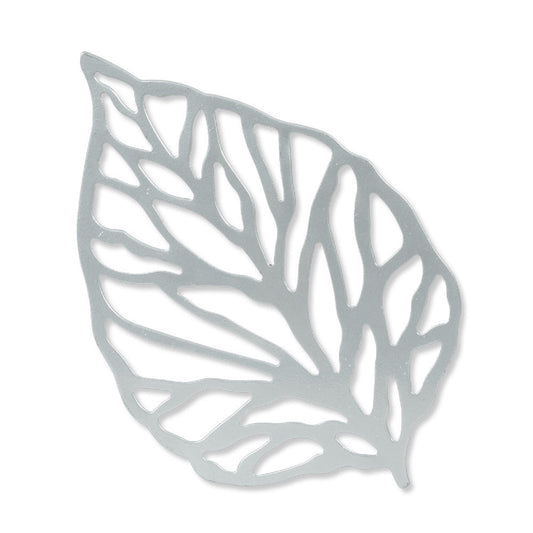 LEAF COASTER SILVER