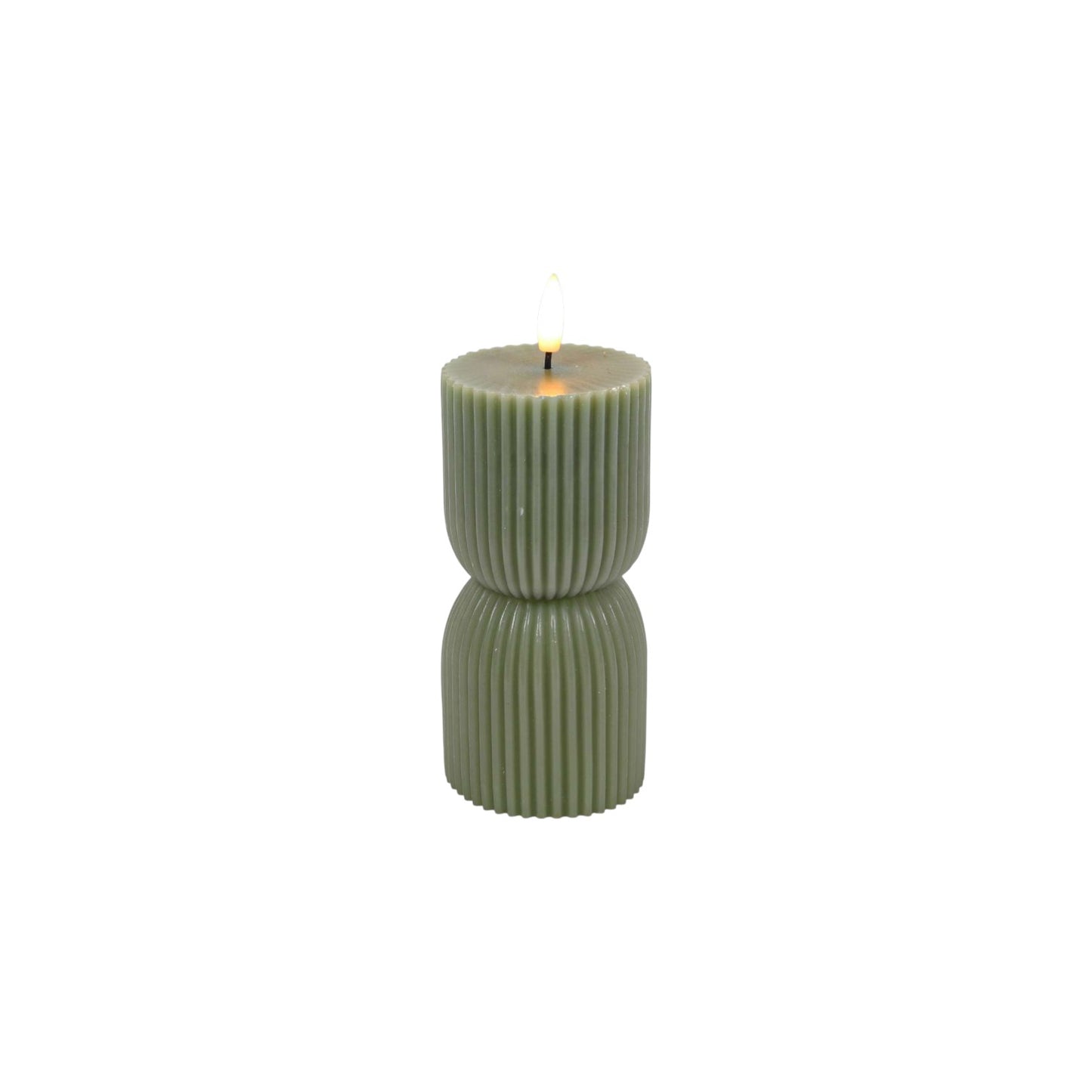 LED CANDLE RIBBED