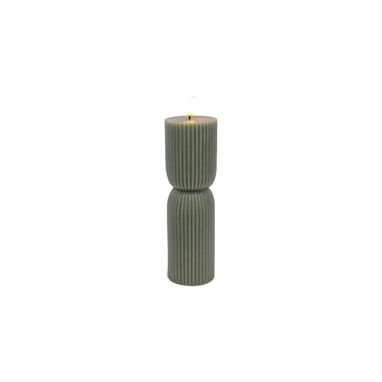 LED CANDLE RIBBED