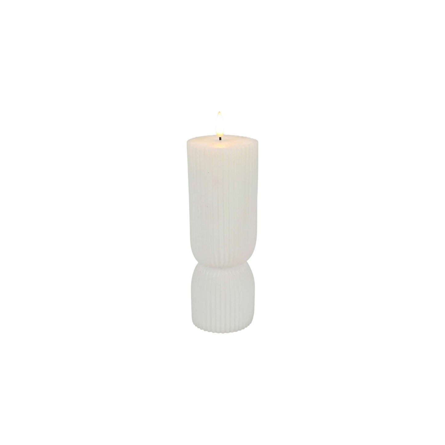 LED CANDLE RIBBED