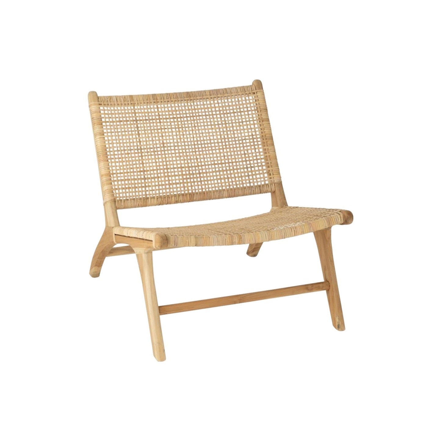 LOUNGE CHAIR LOOSE WEAVING RATTAN NATURAL