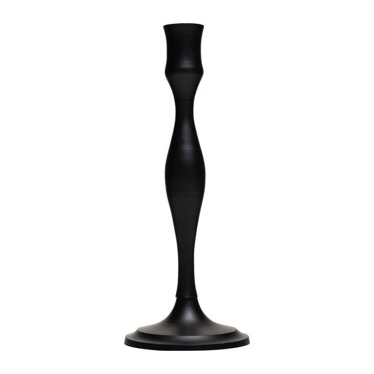 LYRA CANDLE HOLDER BLACK